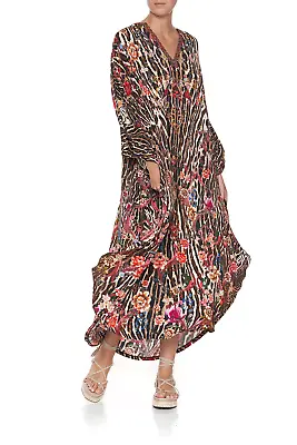 Camilla Franks V-Neck Jersey Long Kaftan With Rounded Hem  Liv A Little O/S NWOT • $329.99