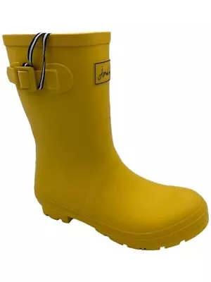 Joules Waterproof Mid Rain Boots Kelly Neoprene Welly Antique Gold • $44.99