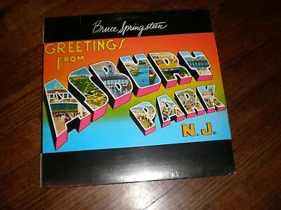 $70 • Buy Bruce Springsteen LP Greetings From Asbury Park N J SEALED