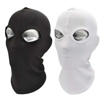 Balaclava 2-Hole Full Face Mask UV Protector Motorcycle Scarf For Men/Women US • $5.89