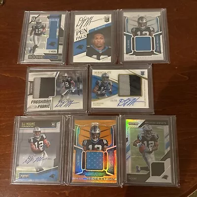 DJ Moore Rookie Auto Jersey Lot! Immaculate Pen Pals RPA! Bears Panthers! • $159.99