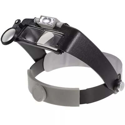 Reading Lens Magnifier Headset Magnifying Glasses Head Worn Magnifier • £14.78