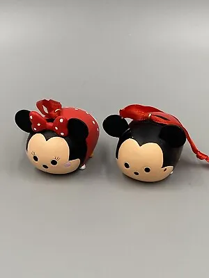 Disney Tsum Tsum Mickey And Minnie Mouse Hanging Christmas Tree Ornaments • $12