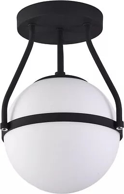 Bagood Mid Century Ceiling Light Modern Semi Flush Mount Ceiling Light Fixture • $121.60