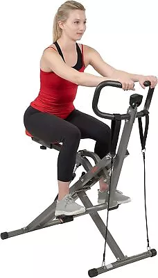 Row-N-Ride PRO Squat Assist Trainer 12 Levels Of Resistance Foldable • $197.35