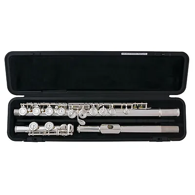 Yamaha YFL 222 Silver Student Flute Offset G Footjoint C With Hard Case + Bag • $474.05