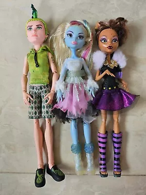 Monster High Scaris Deuce Ghouls Rule Abbey Ghouls Alive Clawdeen Lot • $34.99