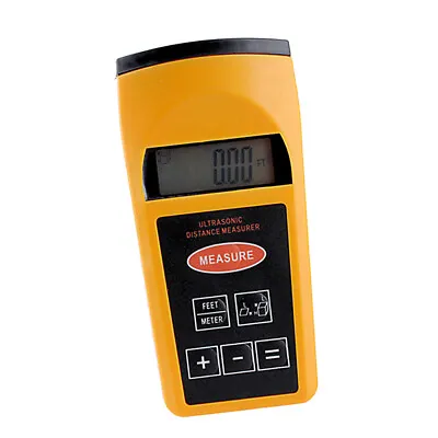 £18.68 • Buy Digital LCD Infrared Range Finder Ultrasonic Distance Meter Measuring Device