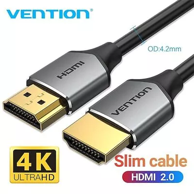 HDMI Cable 4K 60Hz HDMI 2.0 Cord Lead Male To Male For PC Xbox Gaming Monitor • $24.09