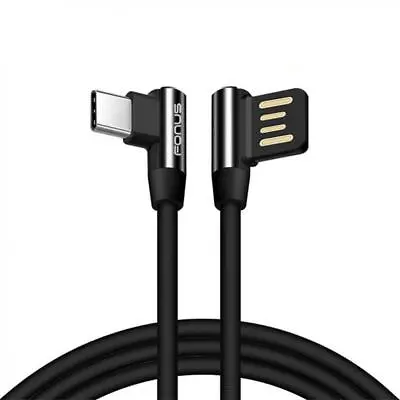 Right Angle 90 Degree 10ft Long Type-c Usb Cable Usb-c Fast Charge Power Cord • $11.37