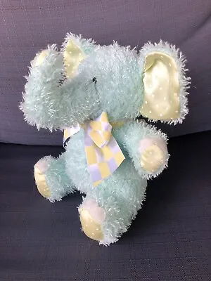 Papel Blue Elephant Plush Melodies Bundle Of Joy Stuffed Animal Wind Up Musical • $18