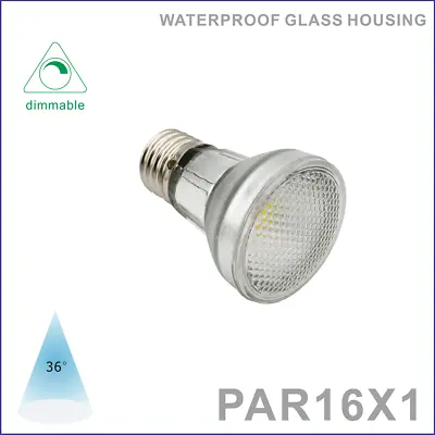$11.42 • Buy Warterproof PAR16 Led Spot Light Bulb 5W 7W 110V 220V E26 E27 Dimmable Lamp Bulb