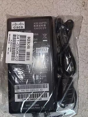 Cisco Power Supply AC Adapter 341-0306-02 CP-PWR-CUBE-3 Phone PSU 48V 0.38A • £12