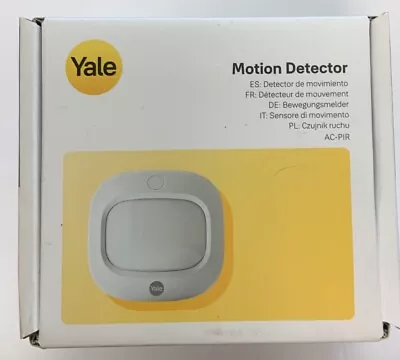 Yale Motion Detector. Smart Home White Alarm Detector Brand New  • £24.99