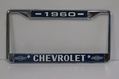 Vintage NOS 1960 Chevrolet License Frame Metal Chrome • $20
