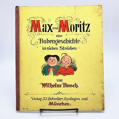 RARE Early 19th Century Max Und Moritz Eine Bubenqeschicte In Sieben Streichen • $64.49