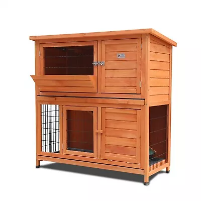 £99.99 • Buy Rabbit Hutch Hutches Run Runs Bunny Business 41  Guinea Pig Hutch Bb-41-ddl-hr