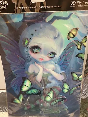 Absinthe Butterflies 3D Picture Jasmine Becket-Griffith Nemesis Now • £3