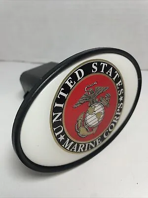 United States Marine Corps Vehicle Hitch Cover | Plastic | USMC Logo Emblem • $10.95