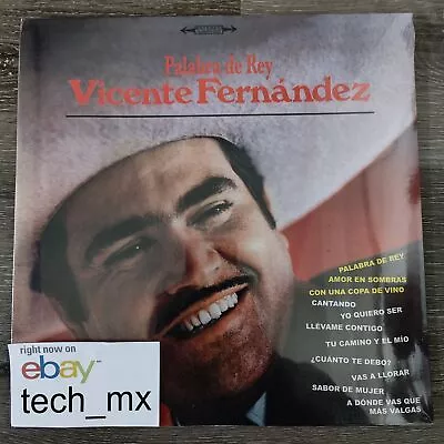 Vicente Fernandez - Palabra De Rey Vinyl LP NEW Sealed FREE USA Shipping • $48.99