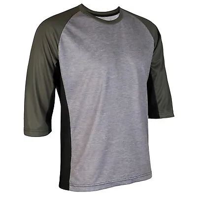 3/4 Sleeve Cycling Jersey Jacket MTB Bike Mountian Motocross Shirt Ride Clothing • $19.95