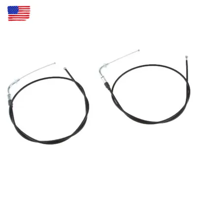 $15.79 • Buy 43'' Motorcycle Throttle Cable Line Wire For Harley Davidson XL 1200 883 110CM