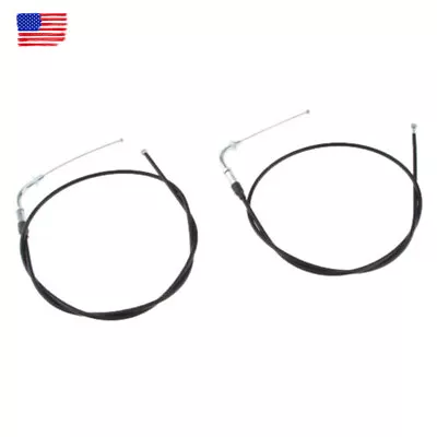 $15.79 • Buy 43'' Motorcycle Throttle Cable Line Wire For Harley Davidson XL 1200 883 110CM
