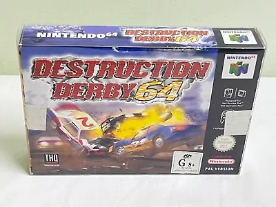 N64 - Destruction Derby 64 • $66