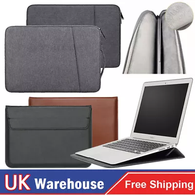 UK Laptop Sleeve Case Carrying Cover Pouch Bag For Apple Mac Book 11 13 15 Inch • £10.89