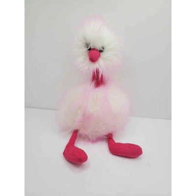 $18 • Buy Jellycat Raspberry Ripple Pom Pom Ostrich Stuffed Animal Plush 15  Pink Bird Emu