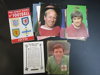 DC Thomson 1970 The Great Stars Of Football Cards Single Card Choice (ef1) • £2.49