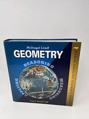 McDougal Littell Geometry : North Carolina Teacher's Edition (Hardcover 2004) • $99.95