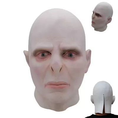 Dark Lord Voldemort You-Know-Who Halloween Cosplay Costume Full Face Mask Adults • $20.99