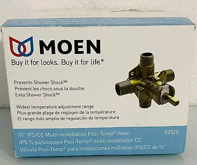 Moen 1/2  IPS/CC Multi-Installation Posi-Temp Valve (82510) • $49.99