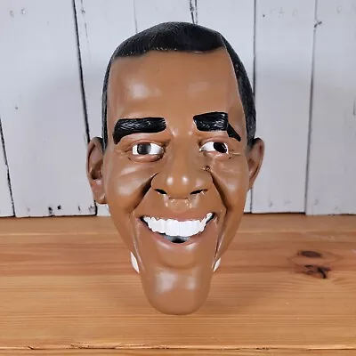 Barack Obama Mask US President Fancy Dress Up Halloween Adult 2008 • $19.99