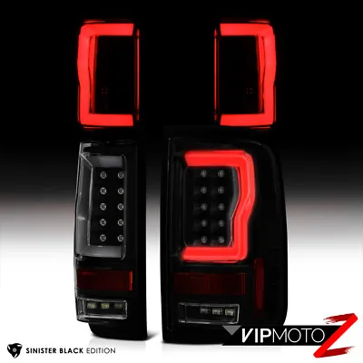 [Black Smoked] FULL LED 2004-2008 Ford F150 Lobo Tail Lamp Neon Tube Light U-Bar • $191.95