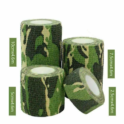 Wrap Sport Tape WristPet Vet Wrap Self-Adhesive Elastic Cohesive Bandage Injury • £4.60