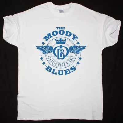 The Moody Blues Retro Wings New White T Shirt • $6.99
