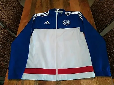 Chelsea FC Adidas Lightweight Jacket Coat Size UK S Football Pit To Pit 20  • £24.99