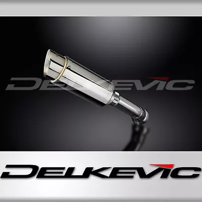 BMW K1300S 2009-2016 Delkevic Slip On 8  Round Stainless Exhaust Muffler Kit • $279.99
