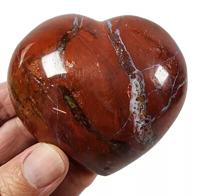 Red Jasper Polished Heart 184 Grams • $12.99