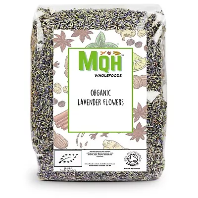 ORGANIC Dried Lavender Flowers Premium Quality Soil Association Certified • £3.49