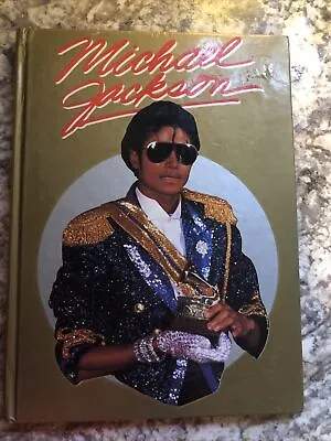 Vintage 1984 Michael Jackson Hardcover Book (please  Read Description) • $9.99