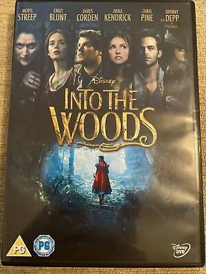 Into The Woods DVD (2015) Meryl Streep Johnny Depp James Corden Anna Kendrick • £1
