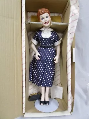 Hamilton  -  I Love Lucy  -  Lucy In Polka Dot Blue Doll In Box  - Never Removed • $64.99