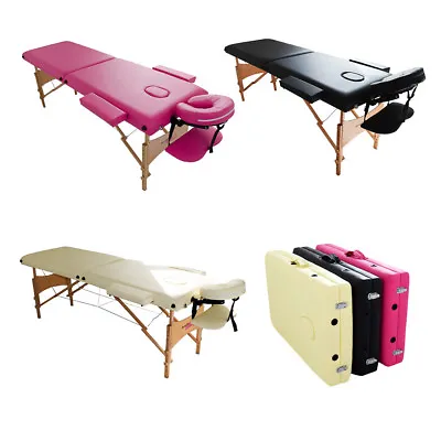£89.99 • Buy Massage Table Bed Portable Beauty Couch Professional Folding Lightweight Salon