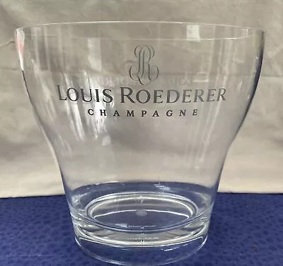 Vintage Louis Roederer Acrylic Champagne Ice Bucket  Magnum Size Party/display • £14.99