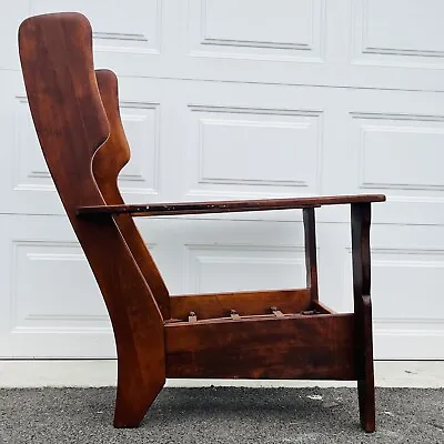 Vintage Cushman Colonial Paddle Arm Lounge Chair • $550