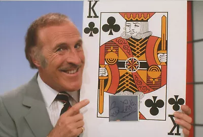 £89.99 • Buy SIR BRUCE FORSYTH Signed 12X8 Photo Display PLAY YOUR CARDS RIGHT COA