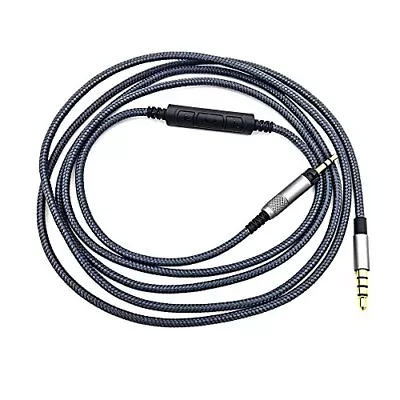 Audio Cable With In-Line Mic Remote Volume Compatible With Sennheiser HD598 ... • $22.10